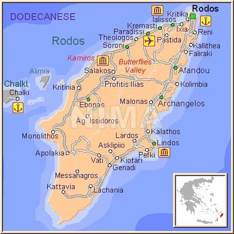 земельные участки для инвестиции на Продажу -  Родос, Острова